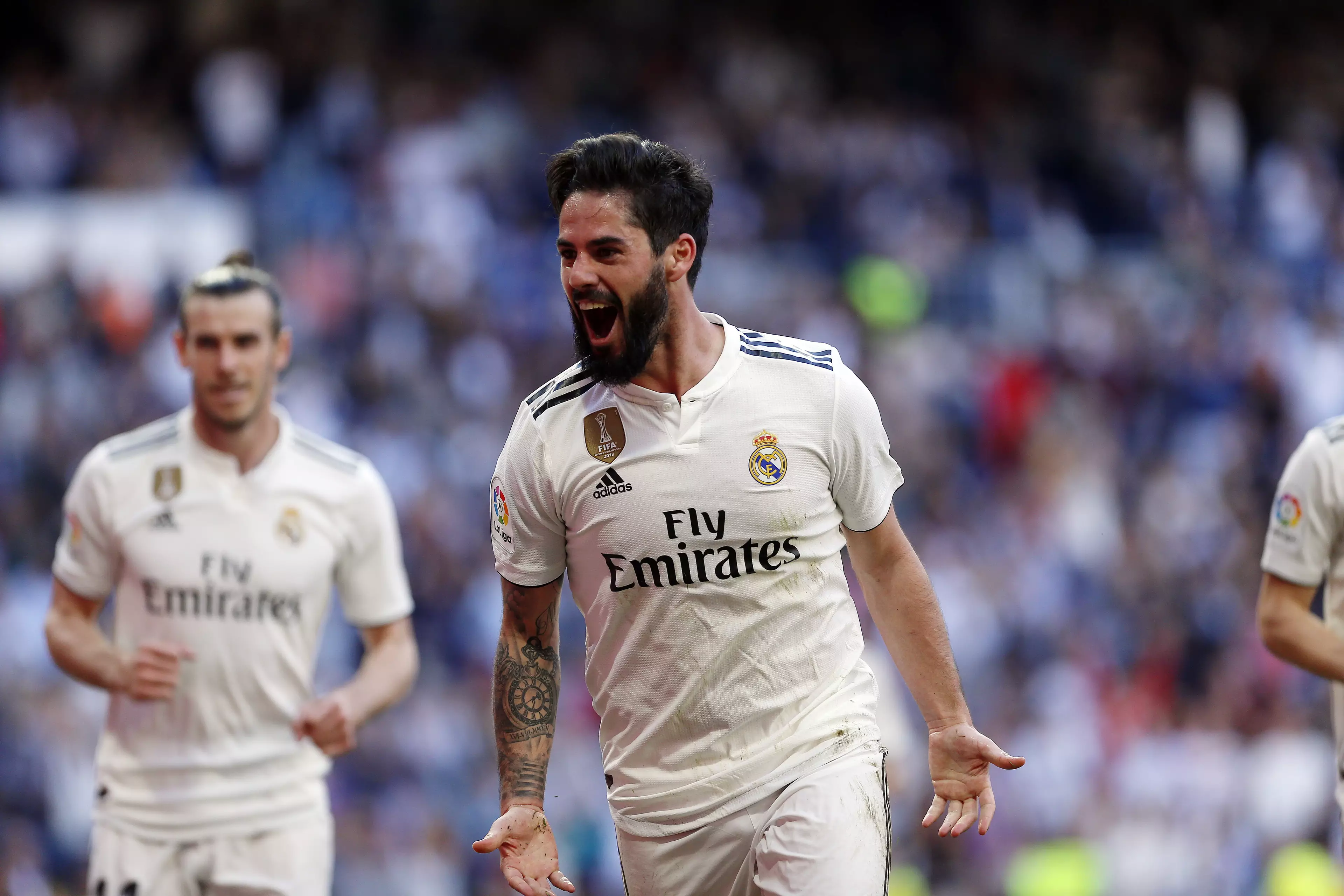 Isco was not being used by Santiago Solari but is a favourite of Zidane's. Image: PA Images