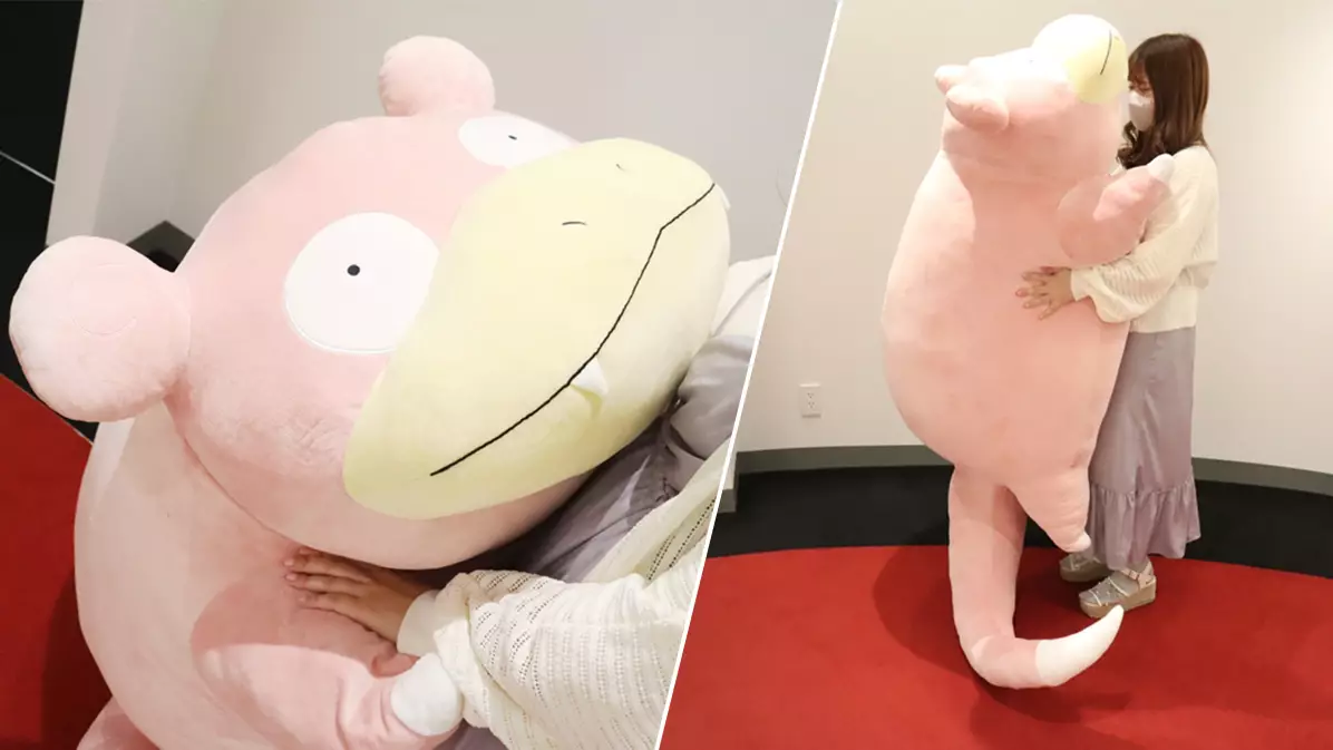 Life-Size Slowpoke Plushie Is Here, Bow Down To Its Glory