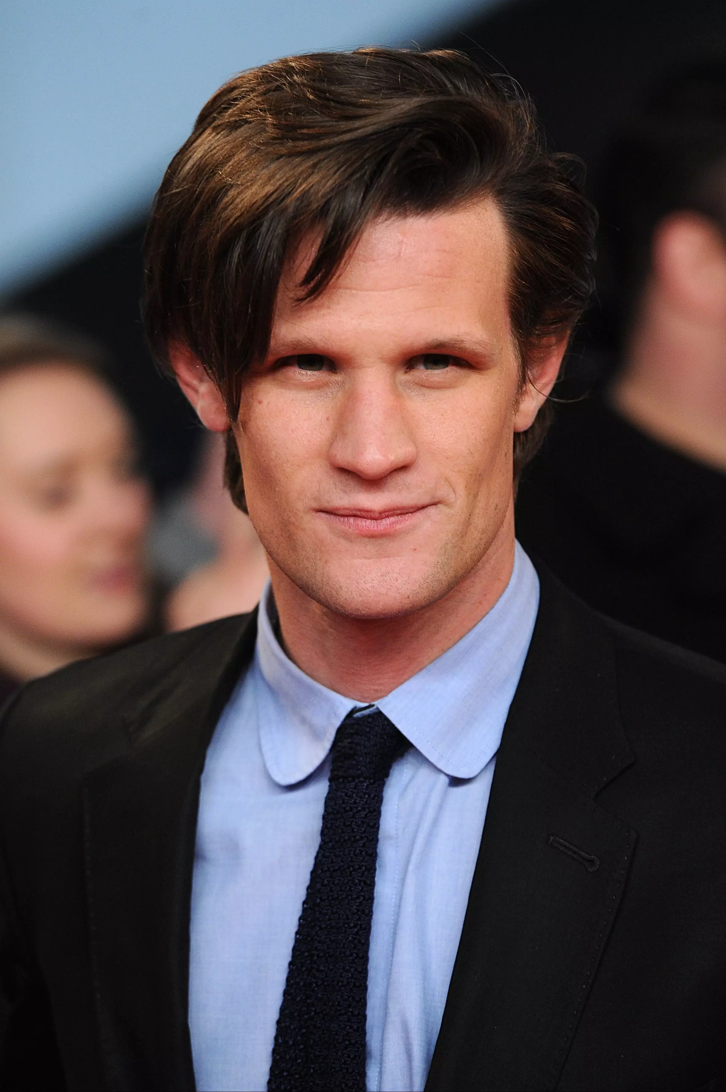 Matt Smith says he's excited to ride dragons.