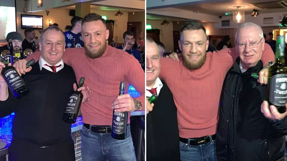 Conor McGregor Buys A €4,000 Round Of Drinks In His Local Pub