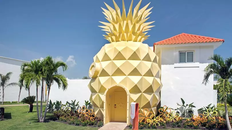 SpongeBob SquarePants' Famous Pineapple Home Is Now A Real-Life Villa