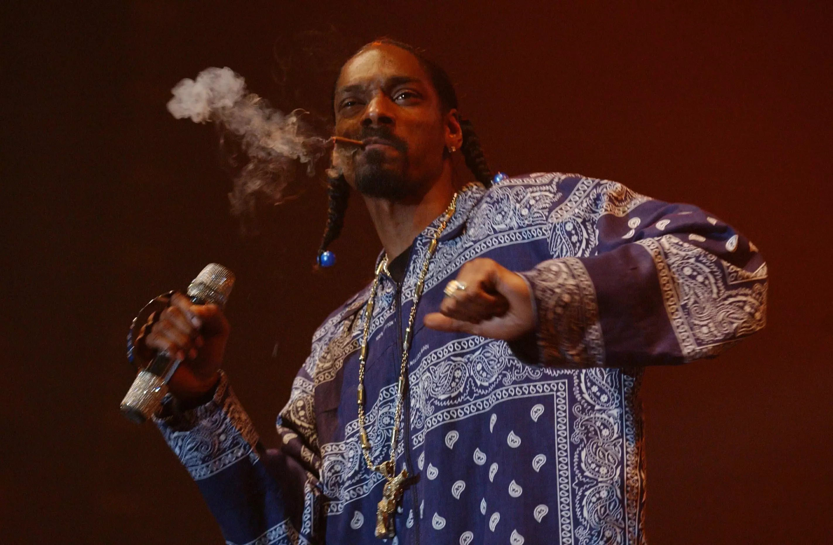 Snoop would make the legalisation of weed his top priority as US President.