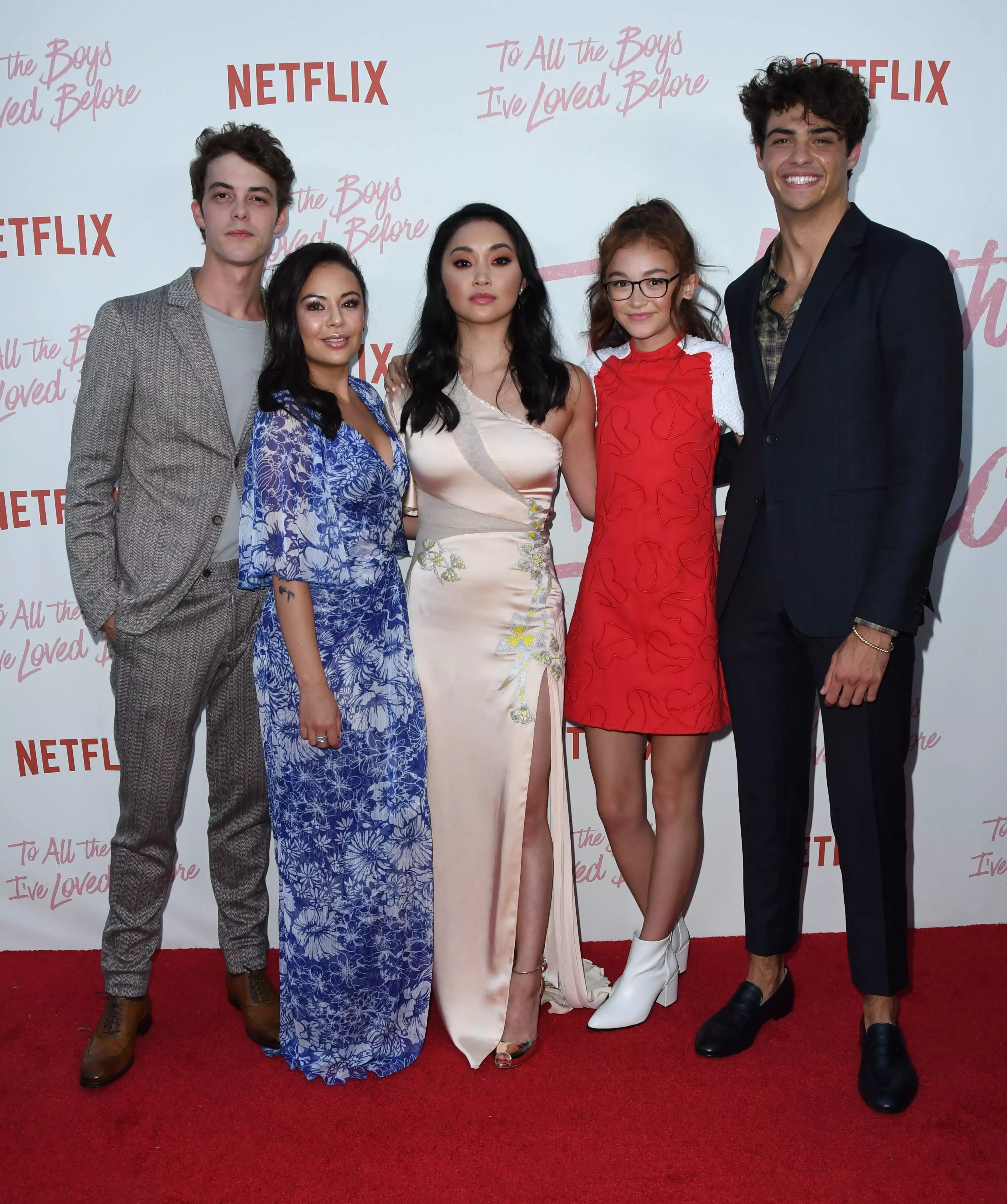 The cast of 'To All The Boys I've Loved Before'.