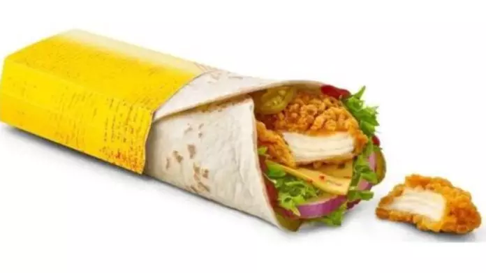 McDonald's Is Selling Wraps For 99p Today