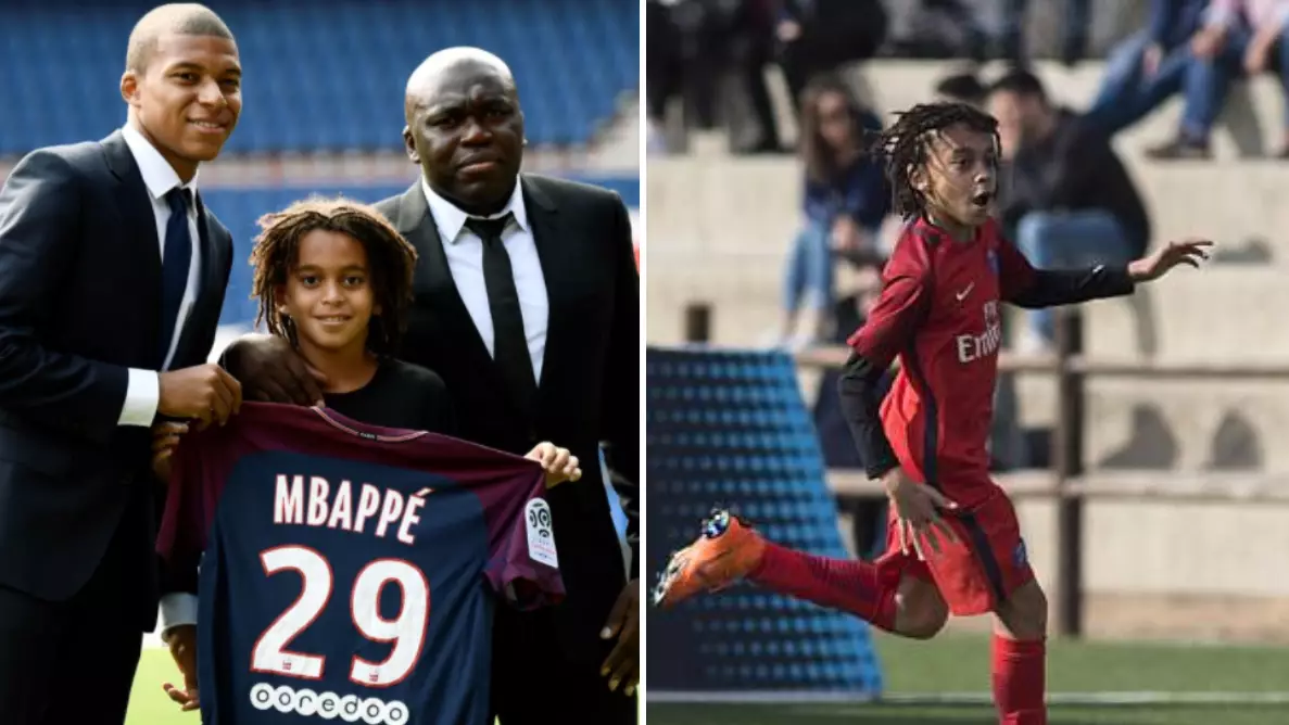 Introducing Kylian Mbappe's Younger Brother,12-Year Old Ethan