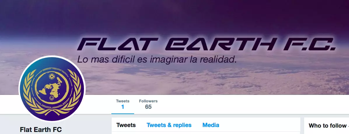 Image: Flat Earth FC/Twitter