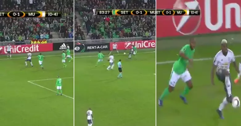 WATCH: You May Have Missed Paul Pogba's Audacious Piece Of Skill 