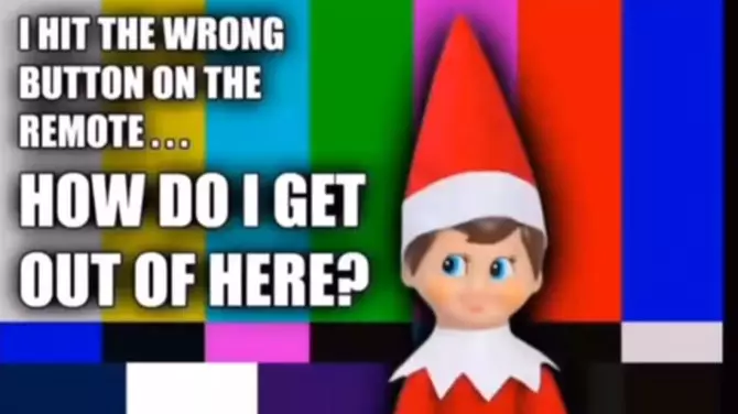 You Can Now 'Trap' Elf On The Shelf In Your TV