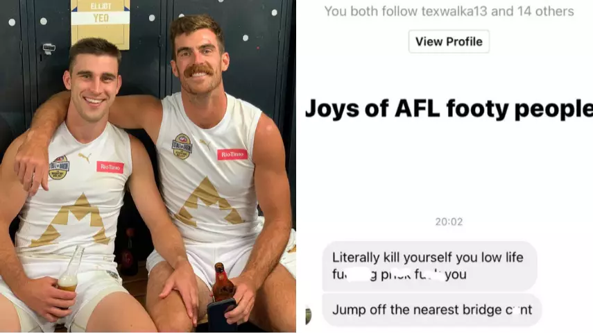 AFL Player Scott Lycett Cops Disgusting Abuse On Social Media