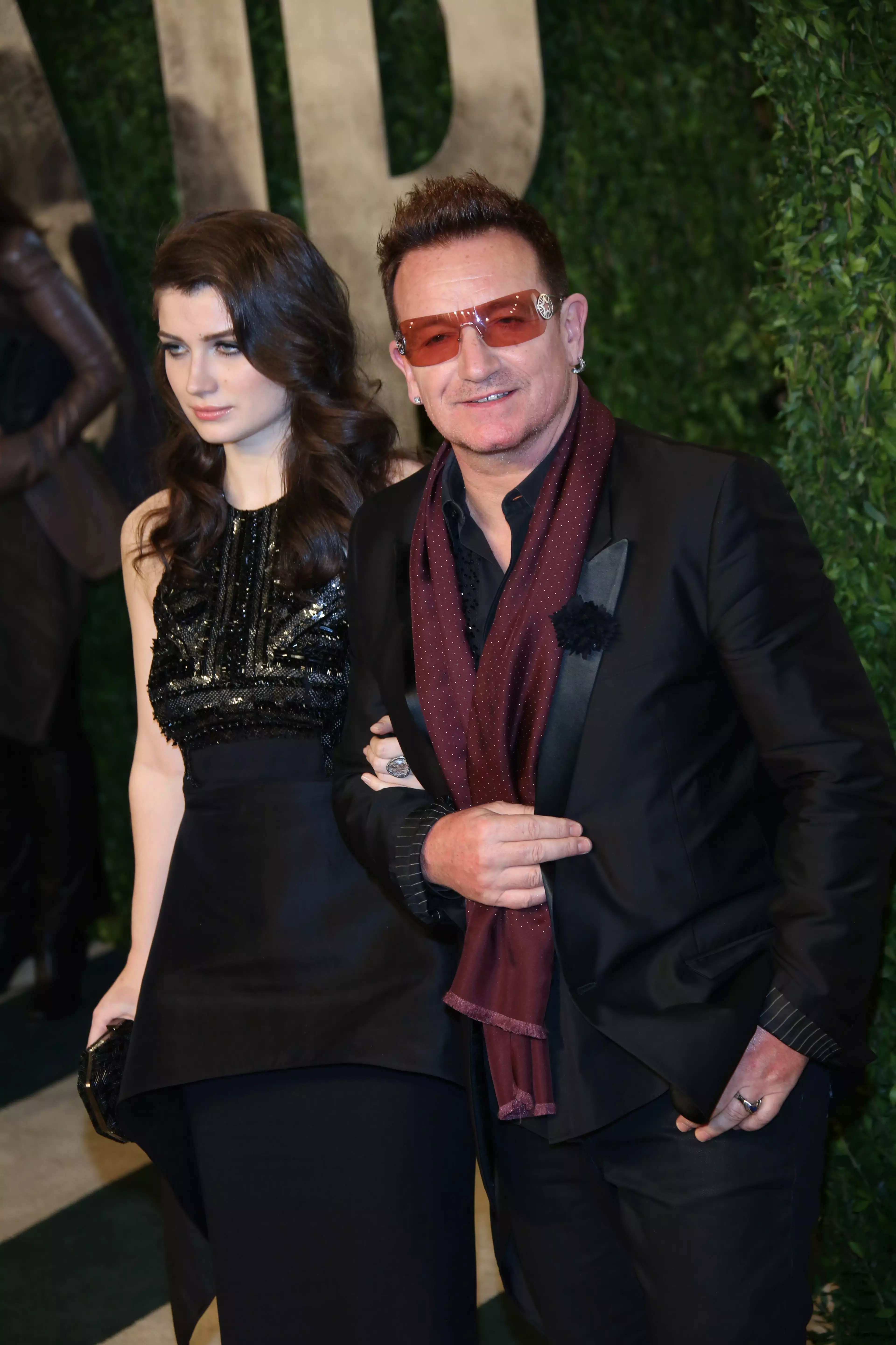 Eve Hewson is Bono's daughter.