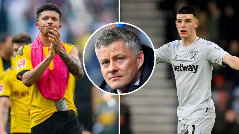 Manchester United Give Up On Targets Jadon Sancho And Declan Rice