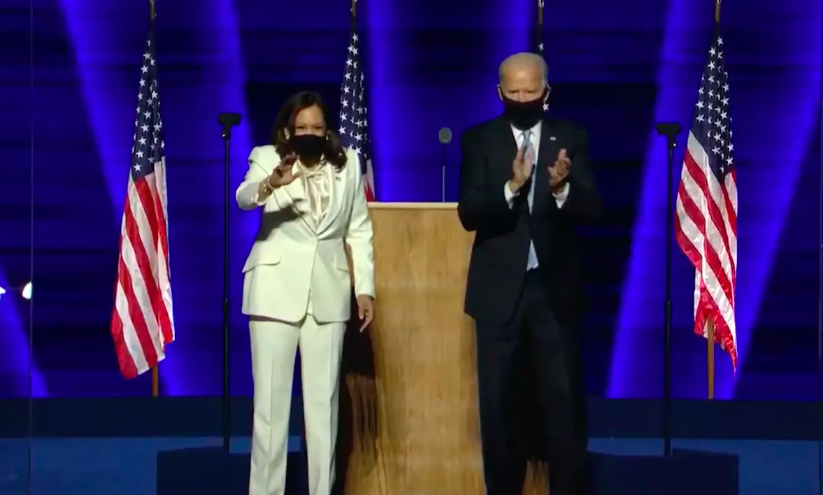 Joe Biden and Kamala Harris will be sworn in later this month (