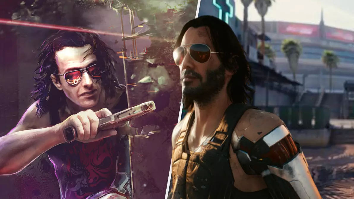 'Cyberpunk 2077' Developer Shows Off Pre-Keanu Reeves Johnny Silverhand Design 