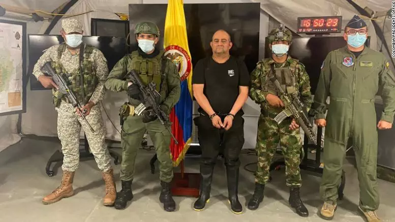 Colombia's Biggest Drug Trafficker Since Pablo Escobar Captured By Authorities