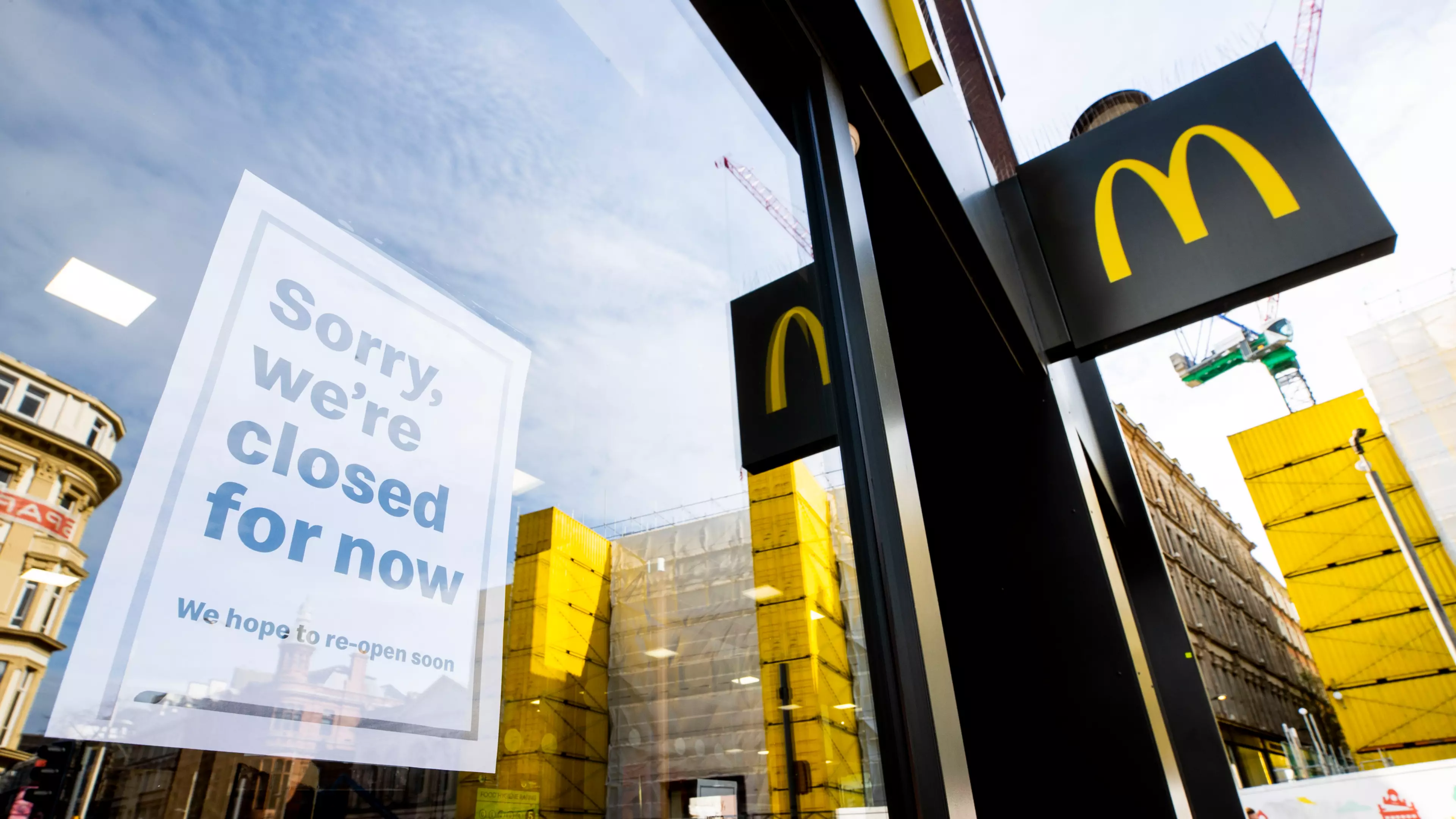 McDonald's Releases Statement Following Rumours Of Stores Reopening In May