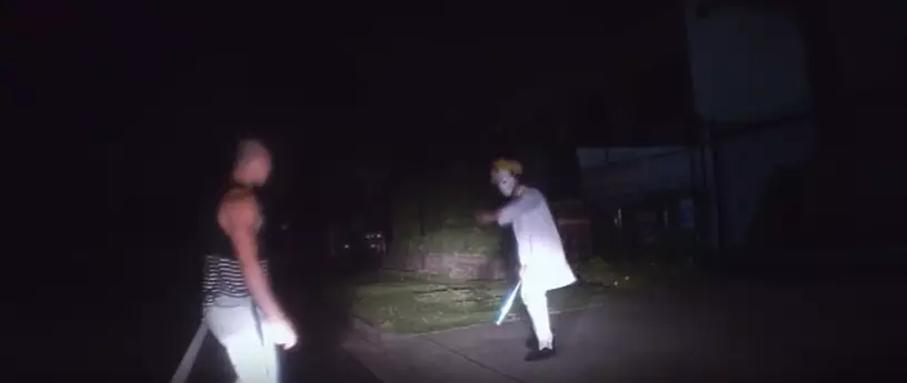 Another Creepy Clown Has Been Beaten Up And It Has Gone Viral