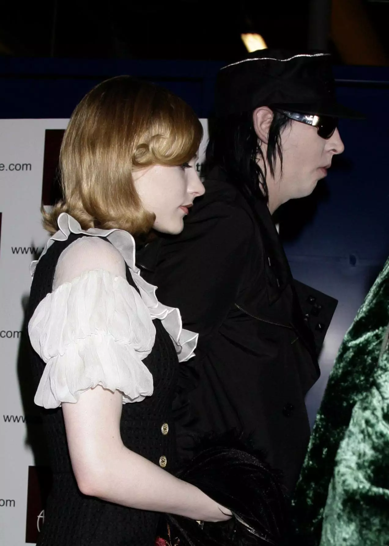 Wood and Manson in 2007 (