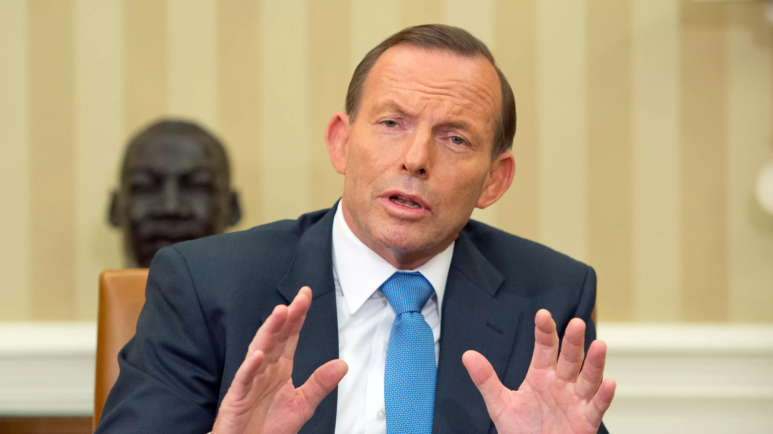 Police Investigating After Book Filled With Poo Dumped On Tony Abbott's Office