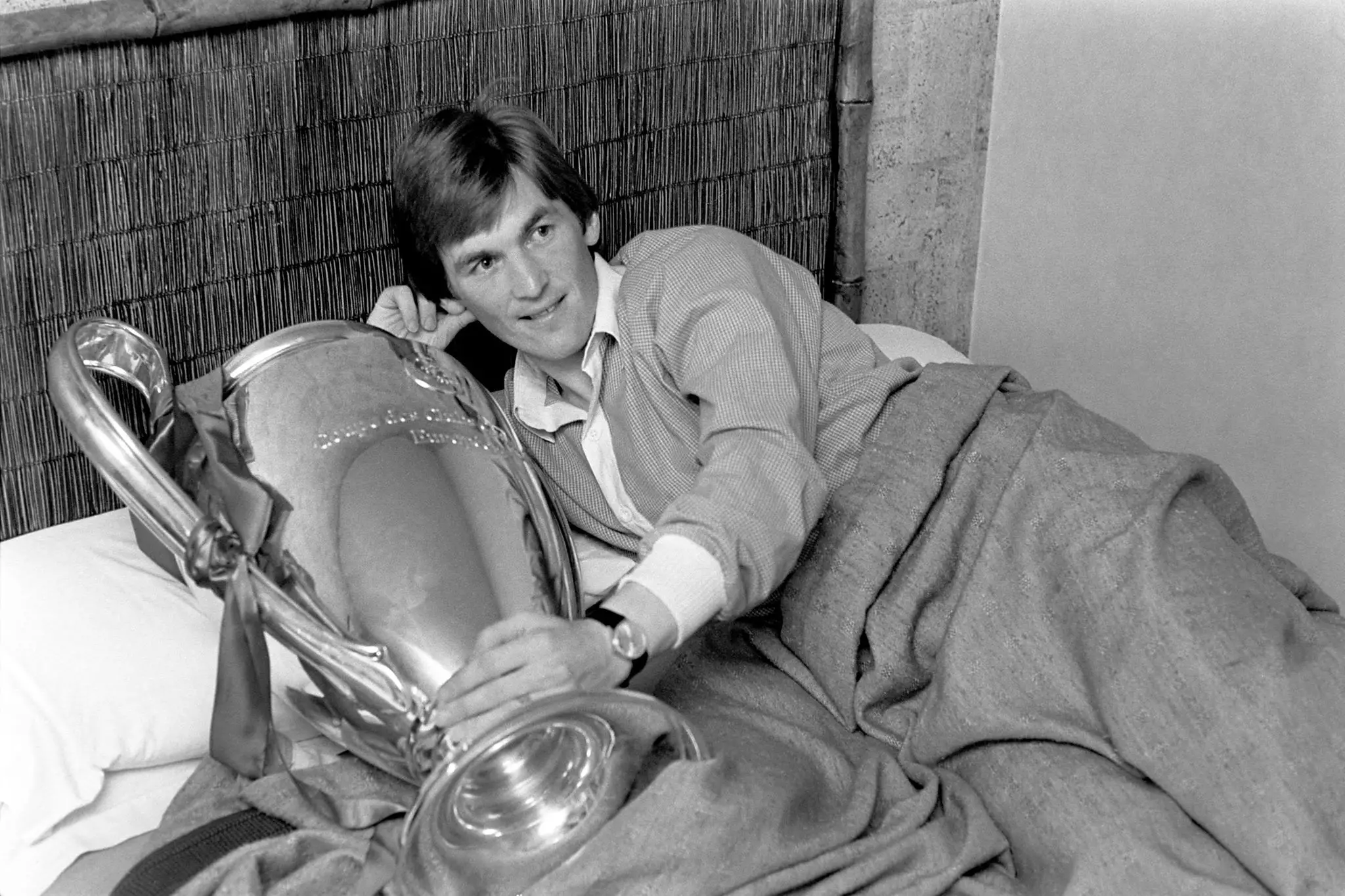 King Kenny with the European Cup and First Division title. Images: PA Images