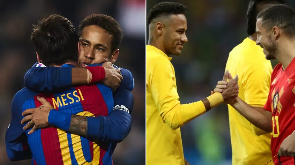 Neymar Still Loves Barcelona And Wants To Play With Eden Hazard