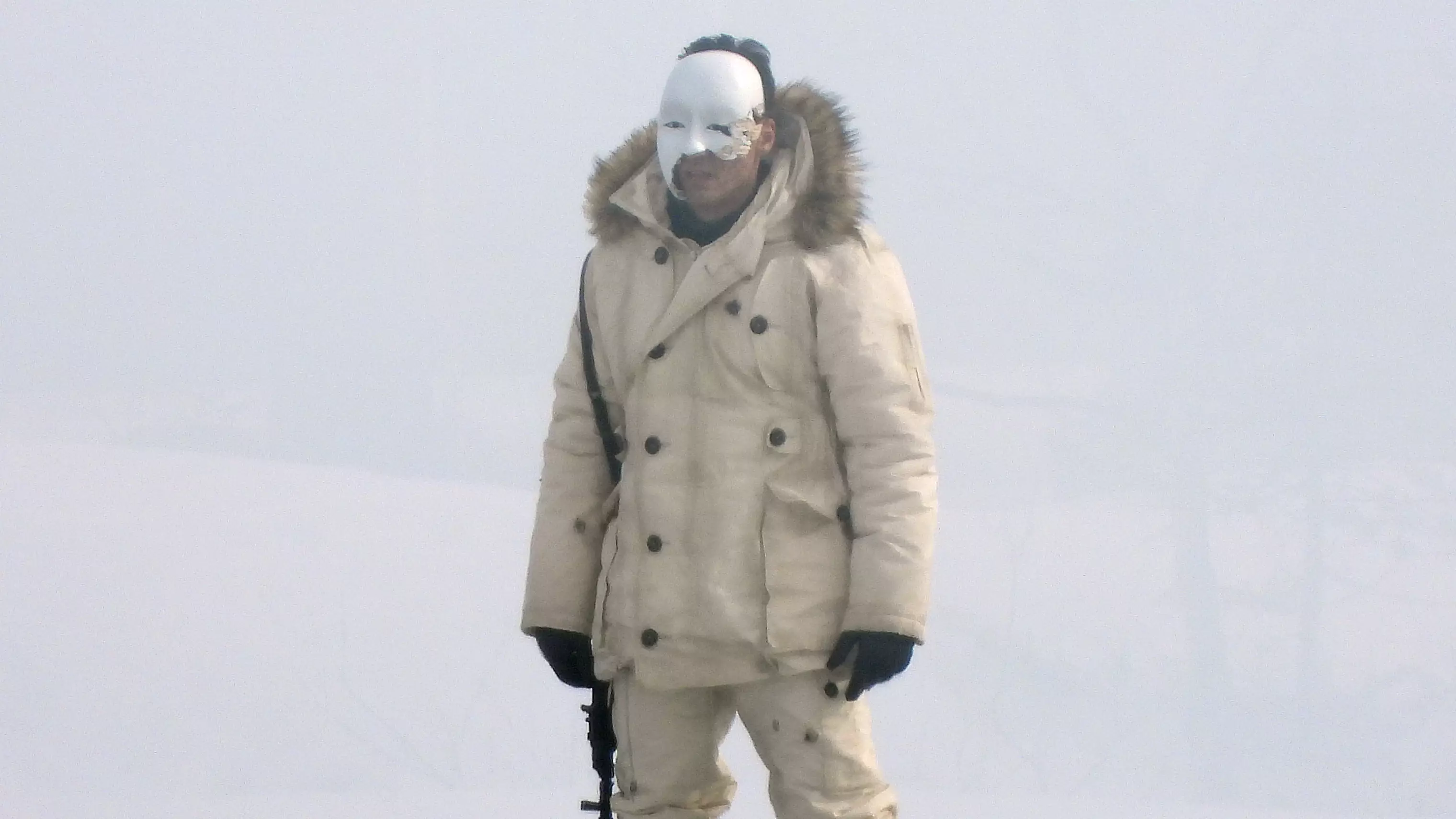 First Video Of New James Bond Film Reveals Masked Gunman
