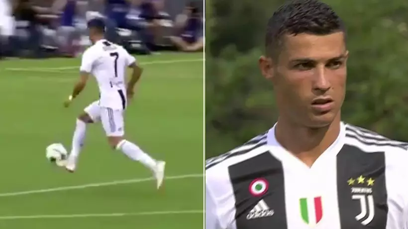 It Took Just 8 Minutes For Cristiano Ronaldo To Score His First Juventus Goal 