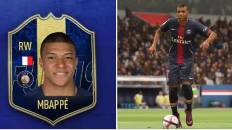 Kylian Mbappe's FIFA 19 Team Of The Year Card Is Pure Filth
