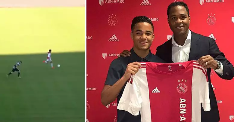 Introducing Ajax Youngster Justin Kluivert, Son Of Dutch Legend Patrick
