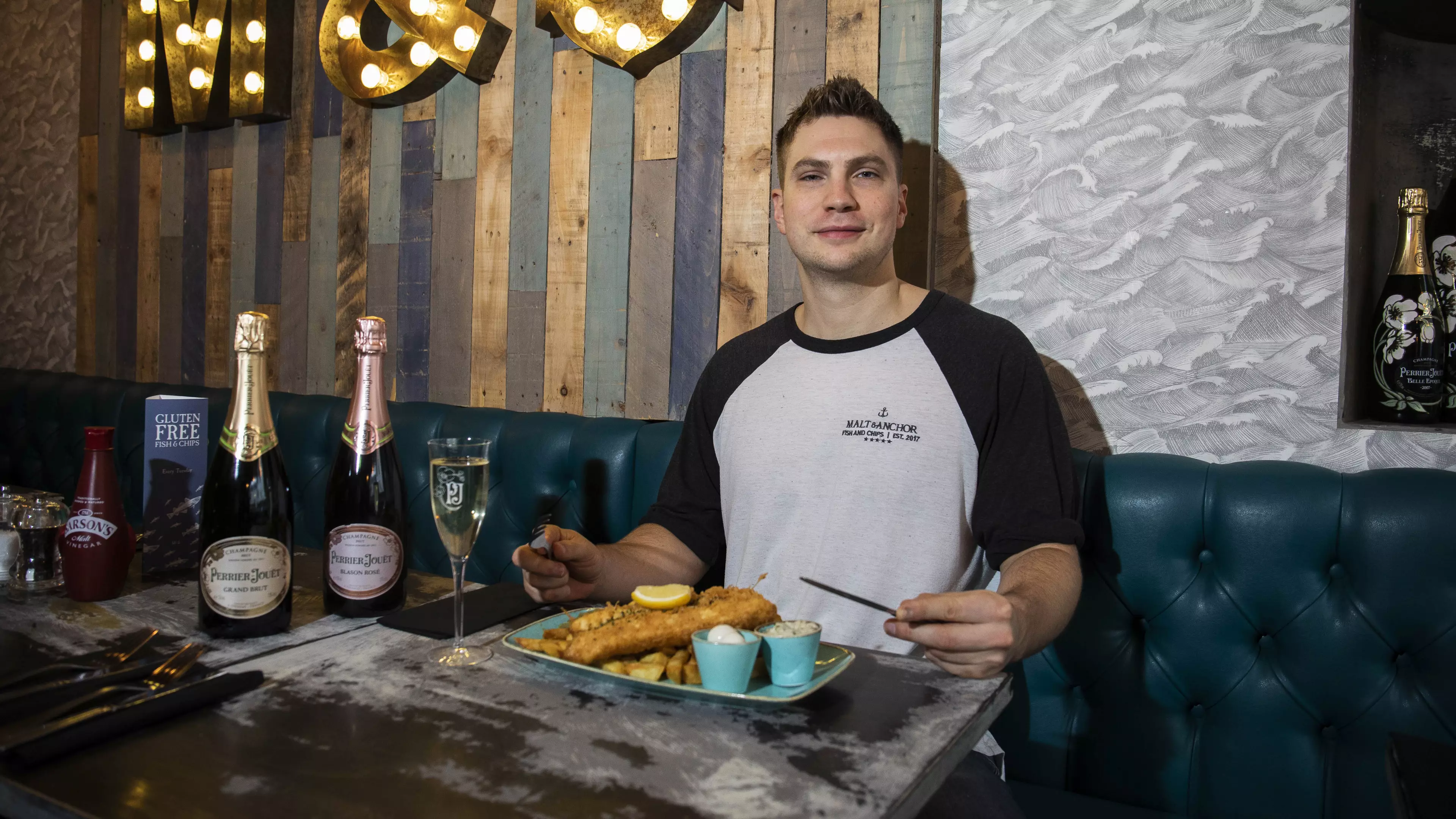 This Fish And Chip Shop Lets You Drink Prosecco With Your Battered Cod