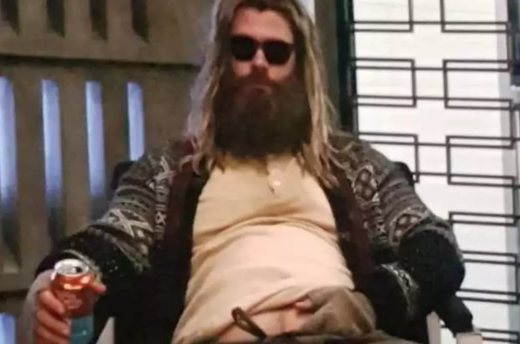Thor's body in Avengers: Endgame is probably a step too far.