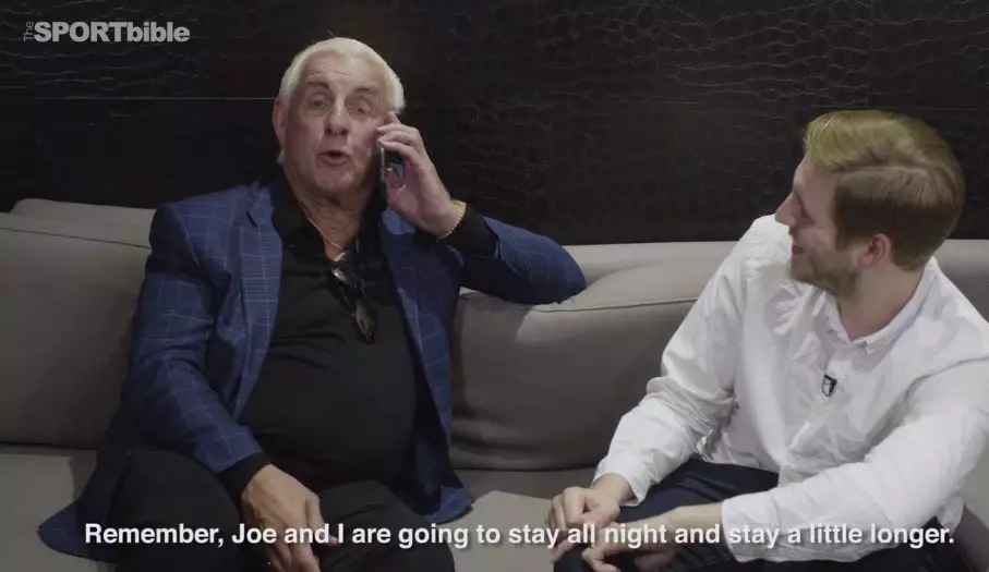 WATCH: TheSPORTbible Talks To The Legend Ric Flair