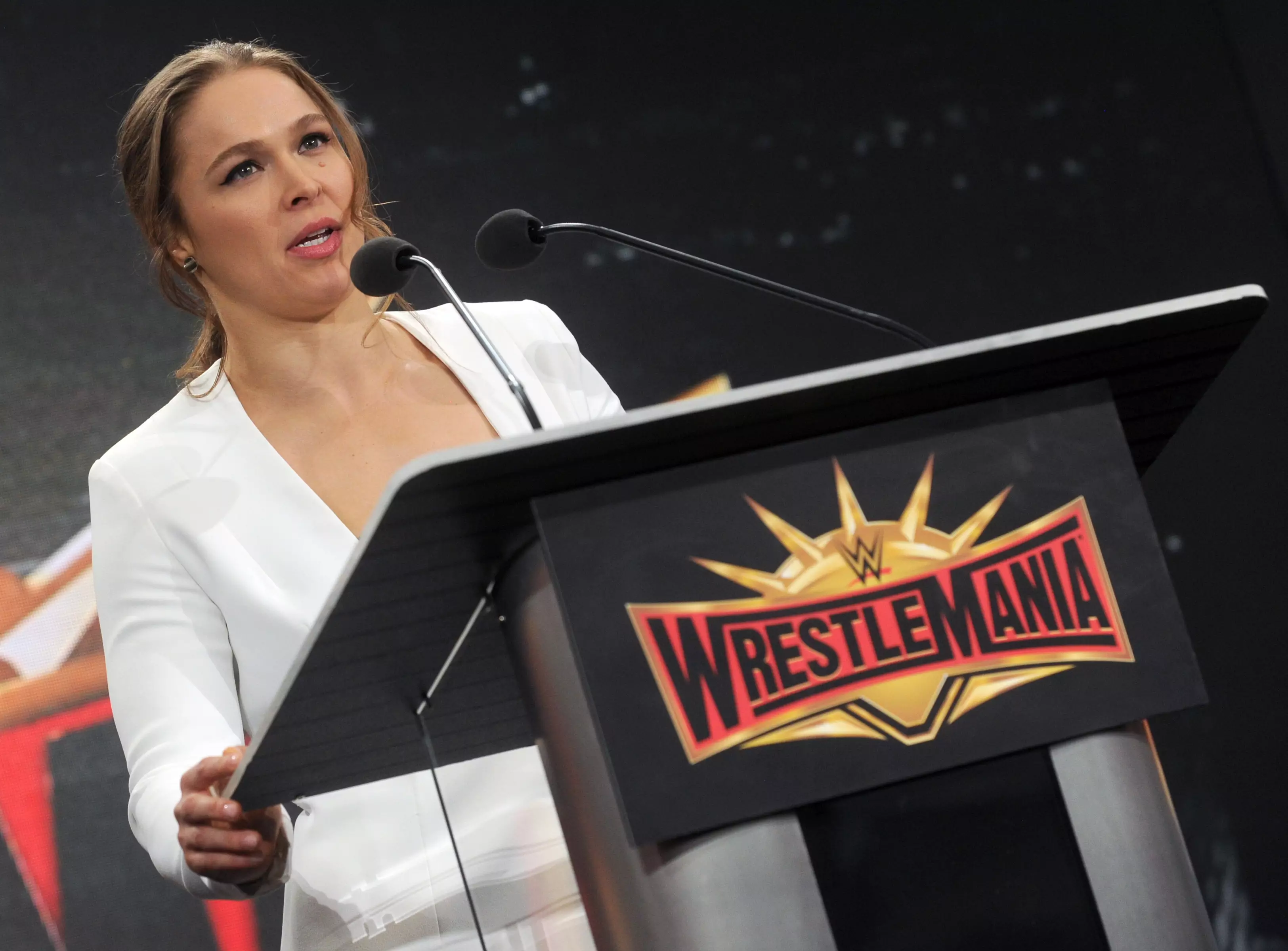 Ronda Rousey became champion in the WWE.