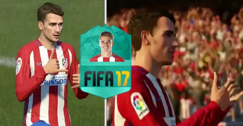 Antoine Griezmann's Blue 95-Rated FIFA 17 Card Is Something Else