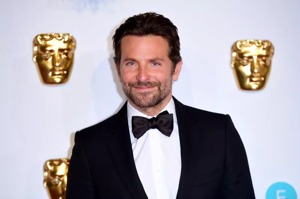 Bradley Cooper at the BAFTA awards recently.
