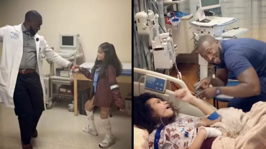 Dancing Doctor Surprises Seriously Ill Children Who Haven't Smiled In Days