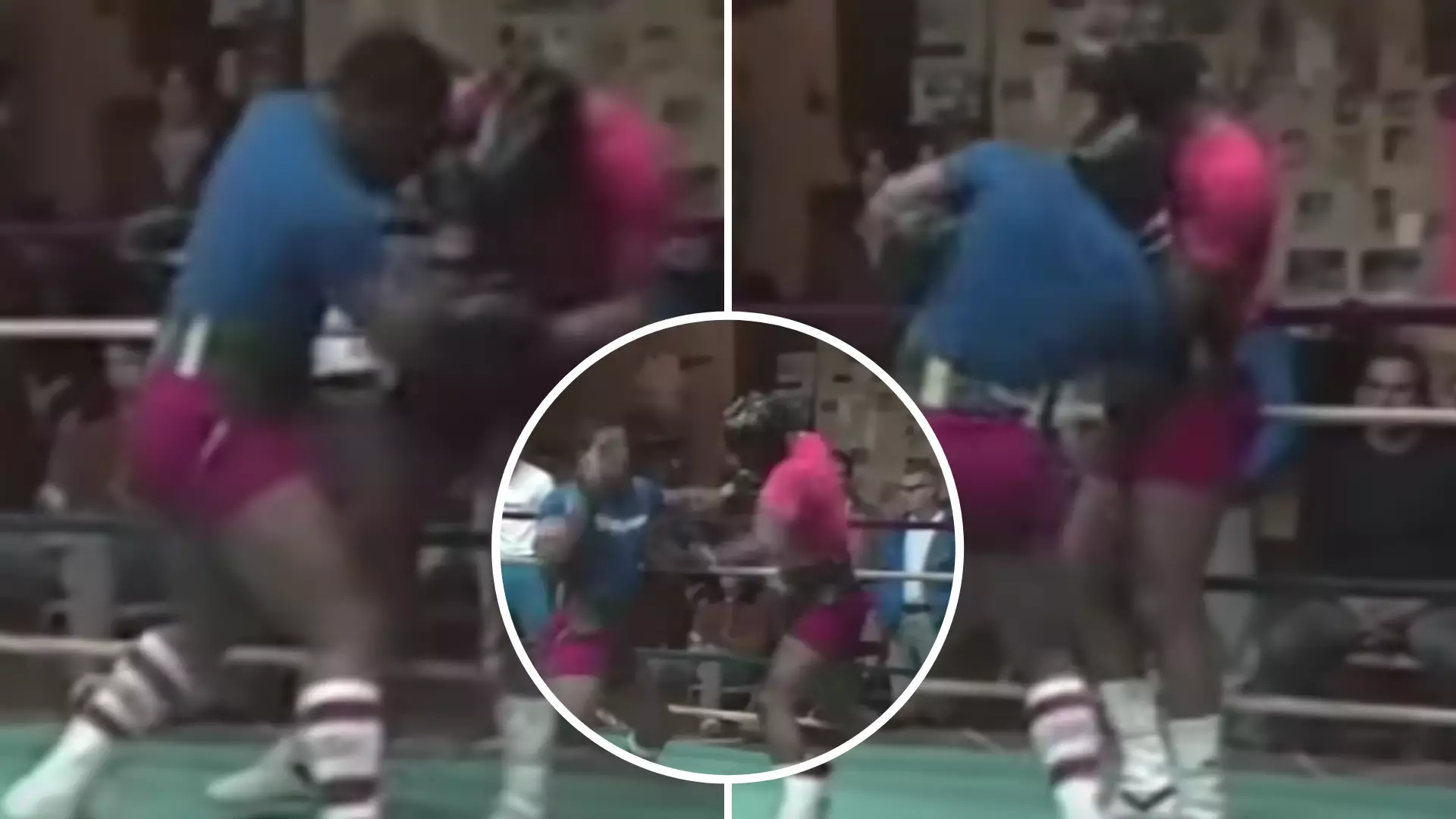 16-Year-Old Mike Tyson Pushed Pro Boxer Jimmy Clark To The Limit In Sparring Footage