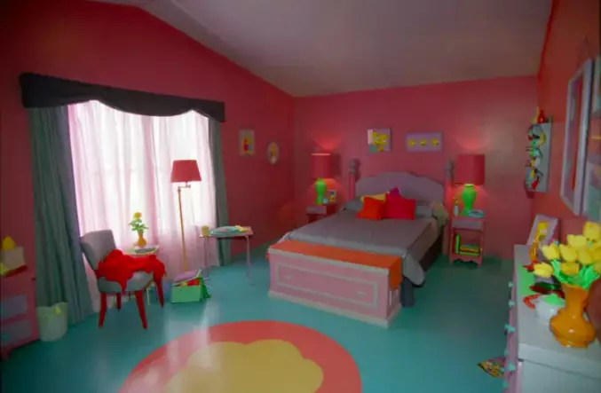 Homer and Marge's bedroom (