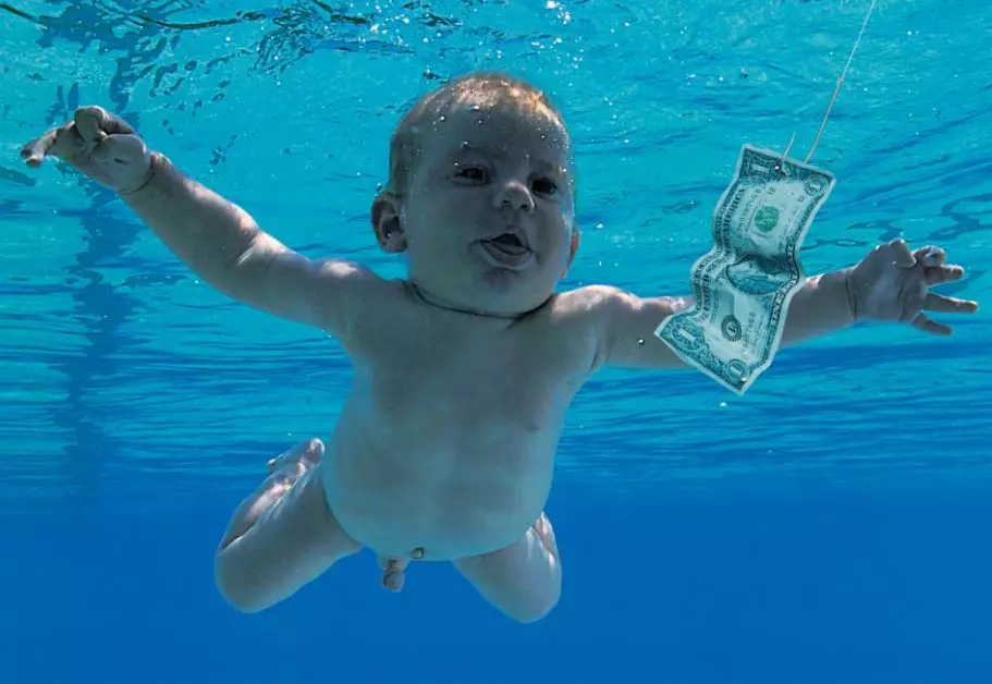 The Nirvana Baby Has Recreated The 'Nevermind' Cover 