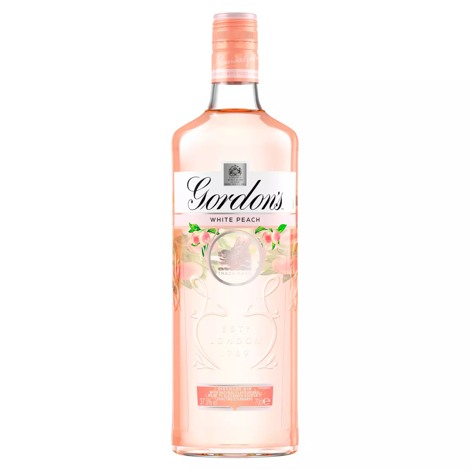 The White Peach gin is £13 a bottle in Asda (