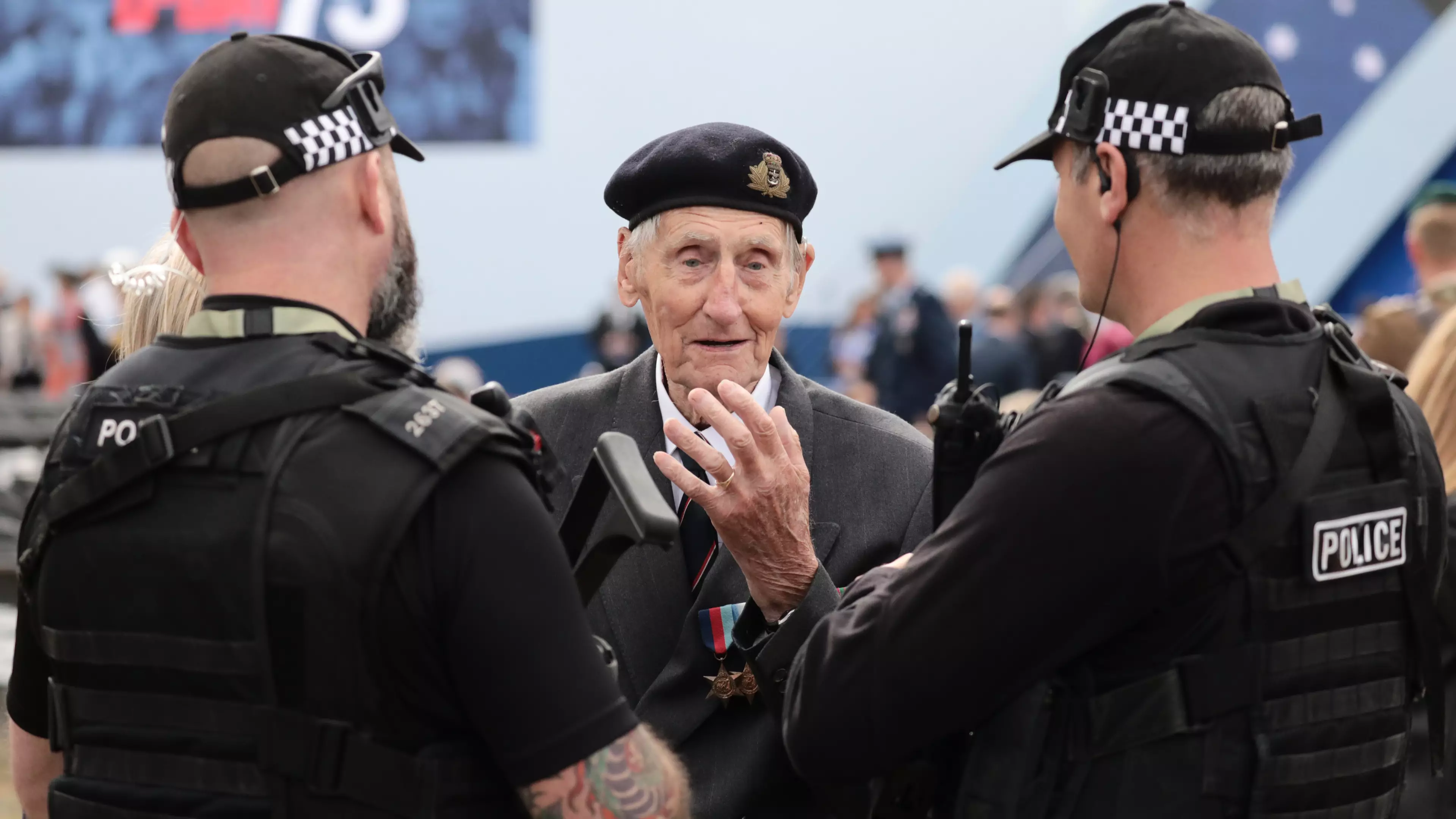 D-Day Hero Returns To Normandy After Surviving Hammer Attack
