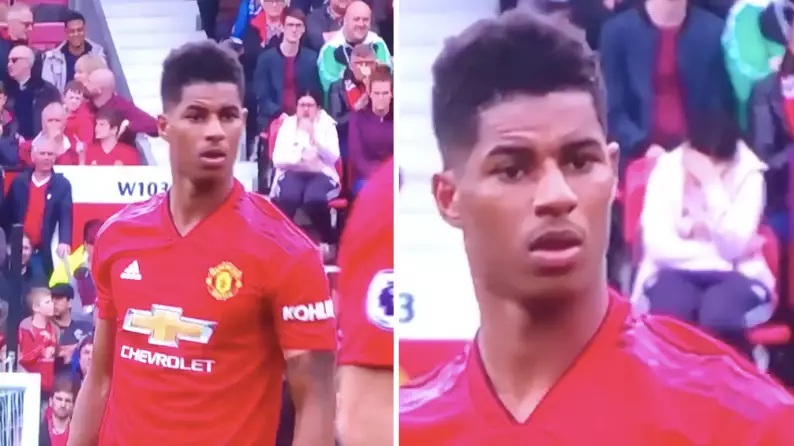 Man Utd Fan Couldn't Believe Marcus Rashford Was Stepping Up To Take Another Free Kick 