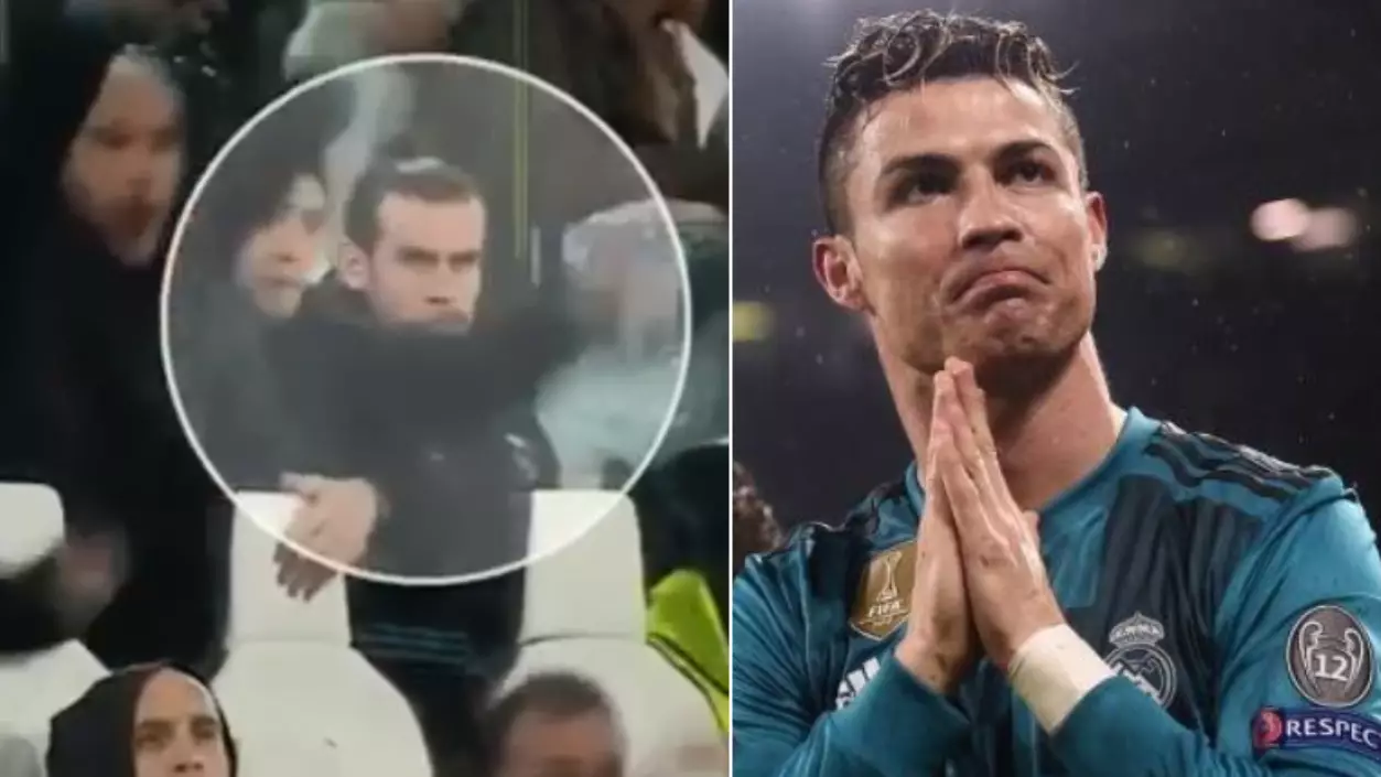 Eagle-Eyed Viewers Spotted Gareth Bale's 'Strange' Reaction To Cristiano Ronaldo Goal 