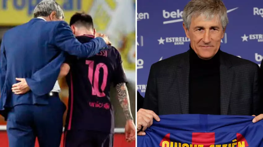 What New Barcelona Manager Quique Setien Told Lionel Messi When He Met Him