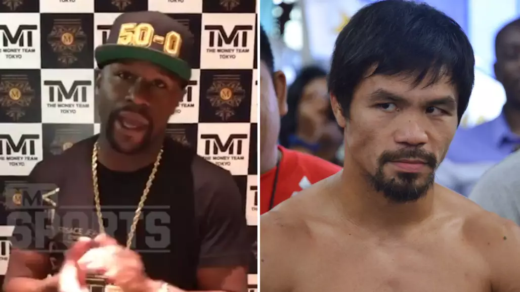 Floyd Mayweather Says His Comeback May Not Be Against Manny Pacquiao
