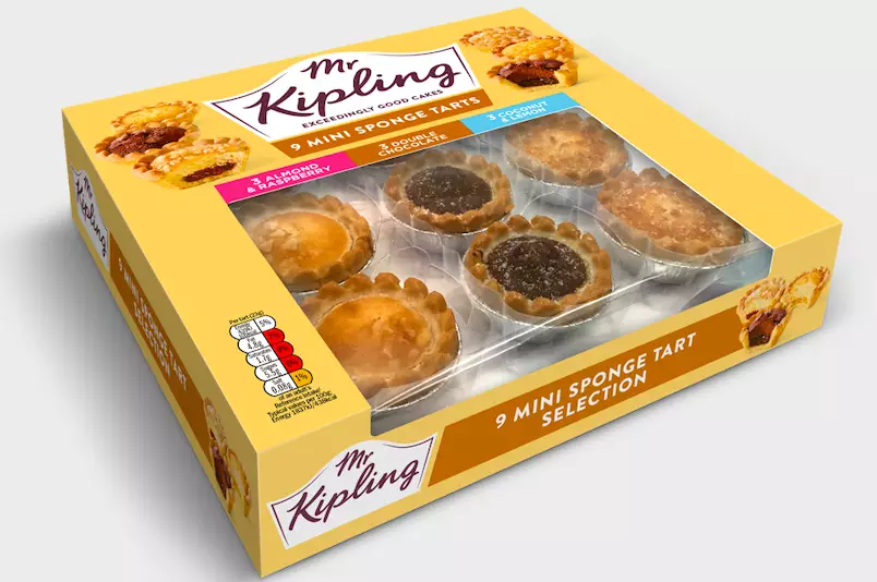 The sponge tarts feature three new flavours (