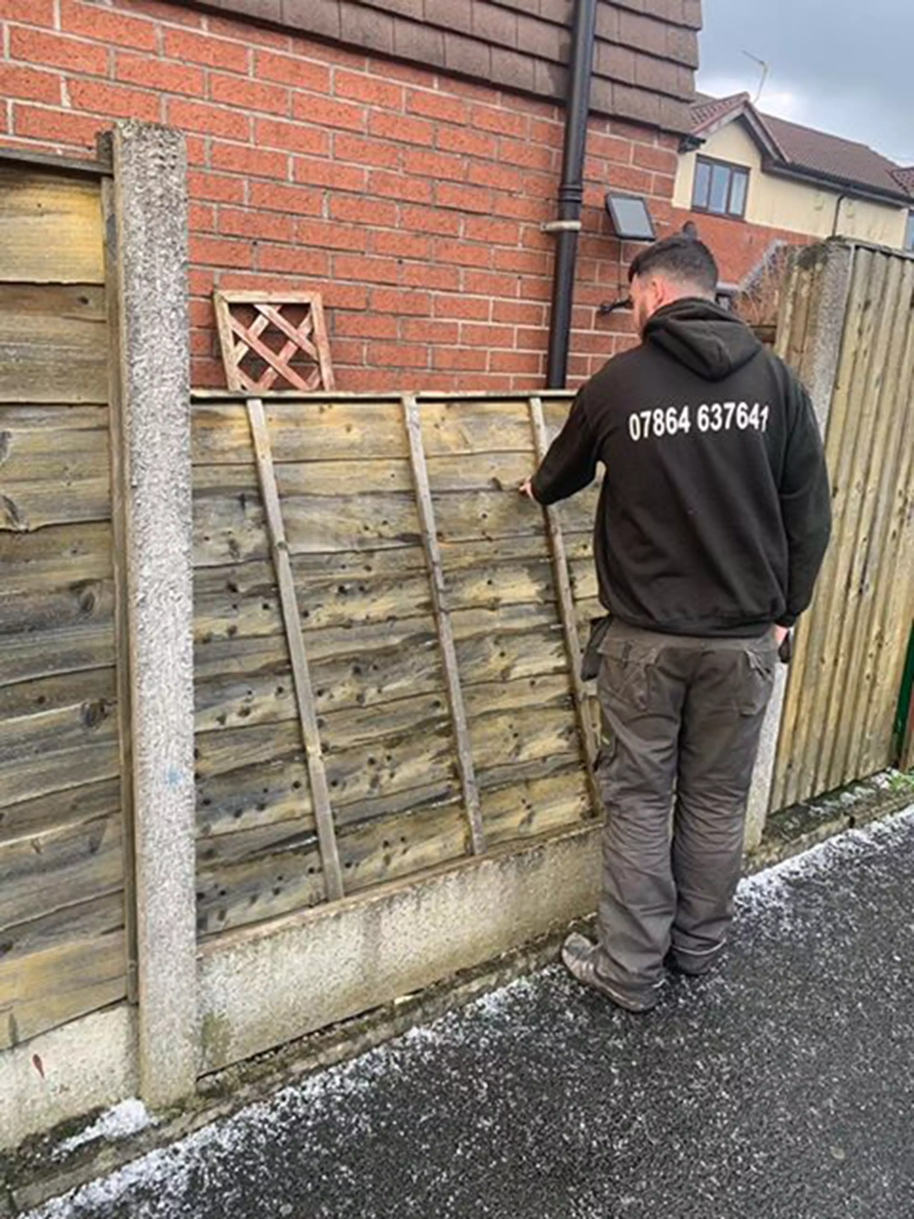 Adam and Tom have fixed more than 50 fences in the last three days.