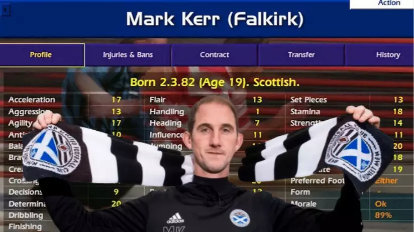Championship Manager Legend Mark Kerr Is Now A Real Life Championship Manager