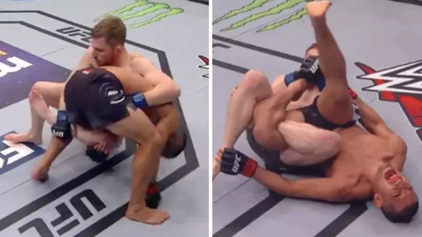 MMA Fighter Makes Opponent Tap With Extremely Rare Submission: The Calf Slicer	