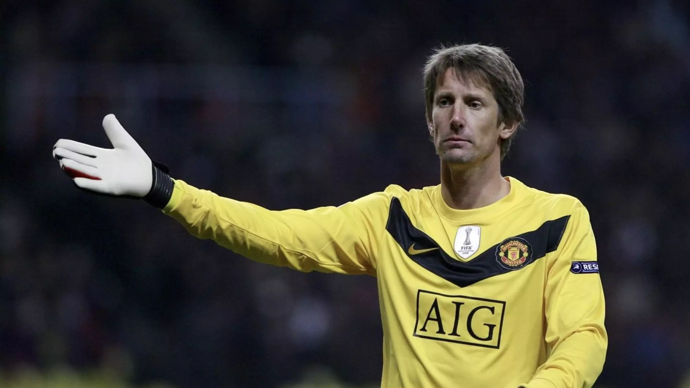 Edwin van der Sar shone brightest during the final years of his career with Manchester United