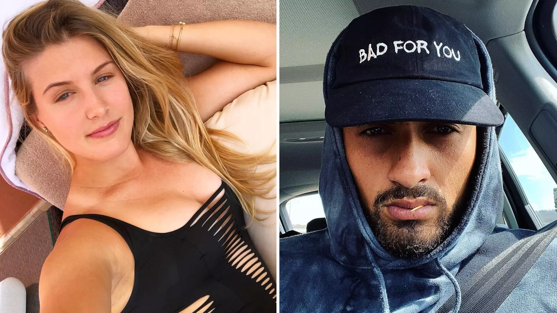 Nick Kyrgios Sends Genie Bouchard A 'Special Shoutout' After Recent Break-Up